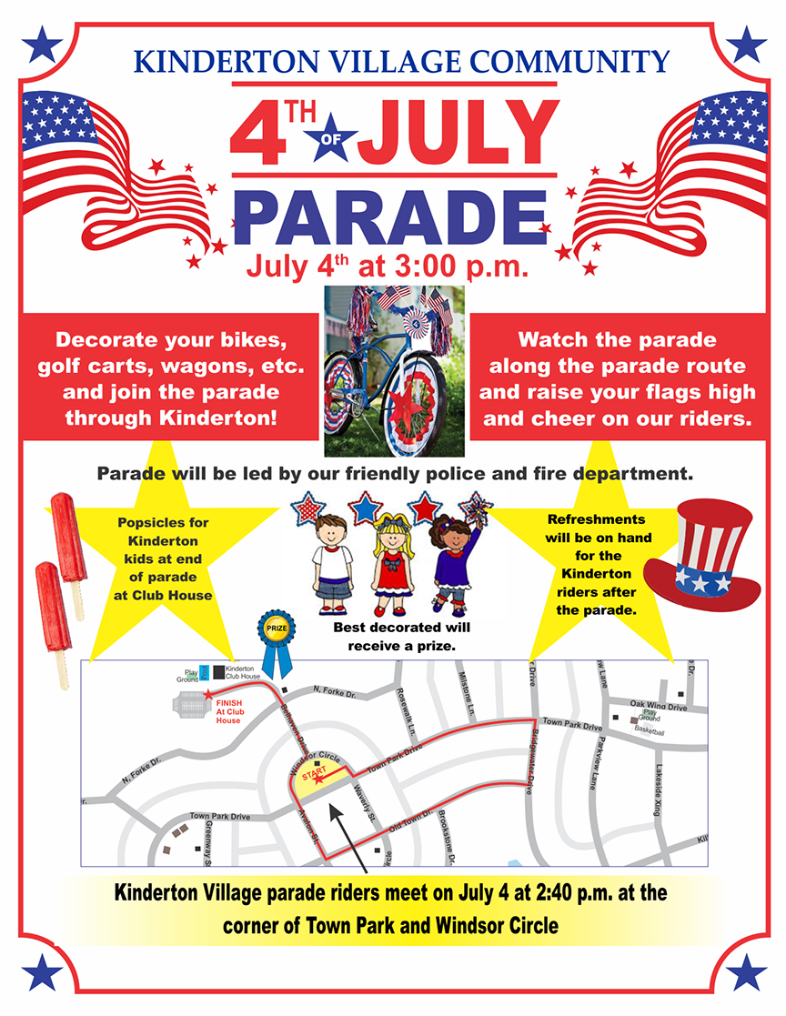 Forth Of July Flyer 2022