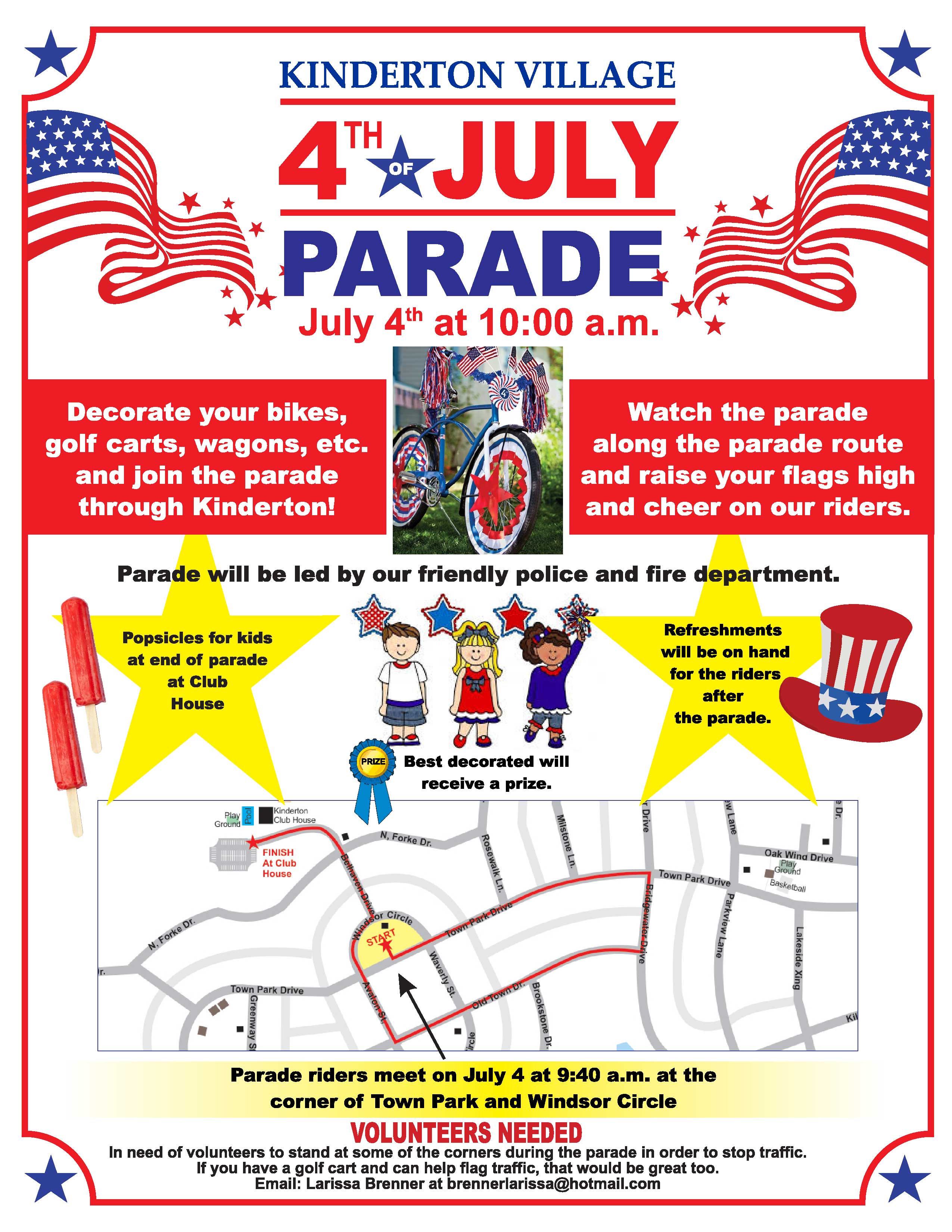 Forth Of July Flyer
