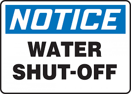 Water Shut Off