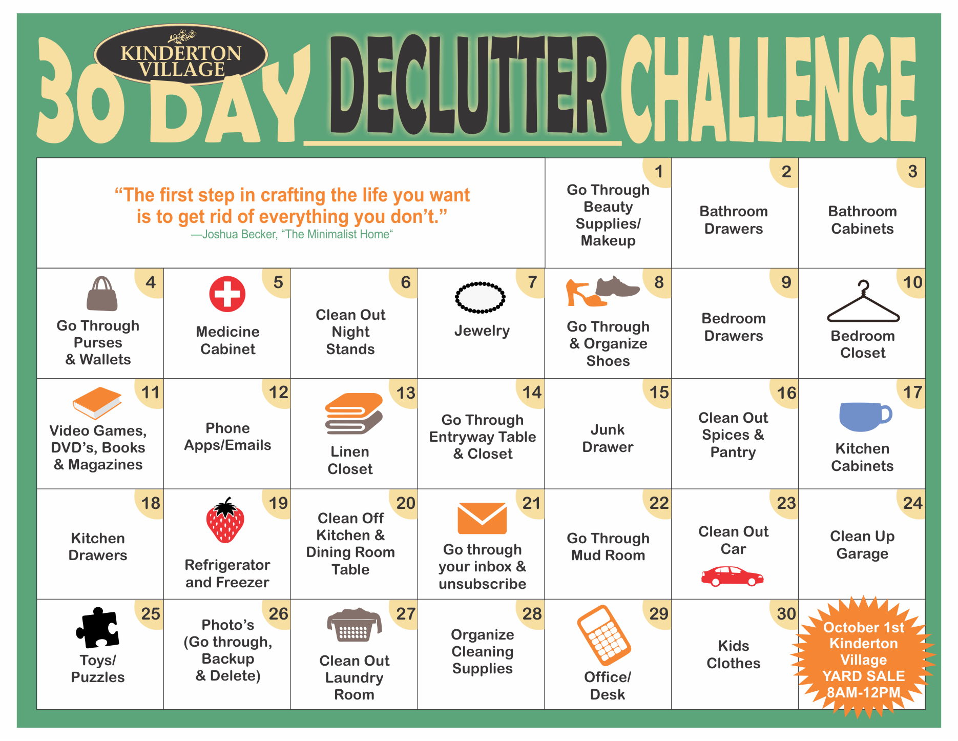 30Day Declutter Challenge